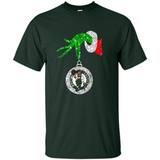 Amazing shirt Boston Celtics Glitter Grinch Monogram Ornament Christmas Gift - Shirt