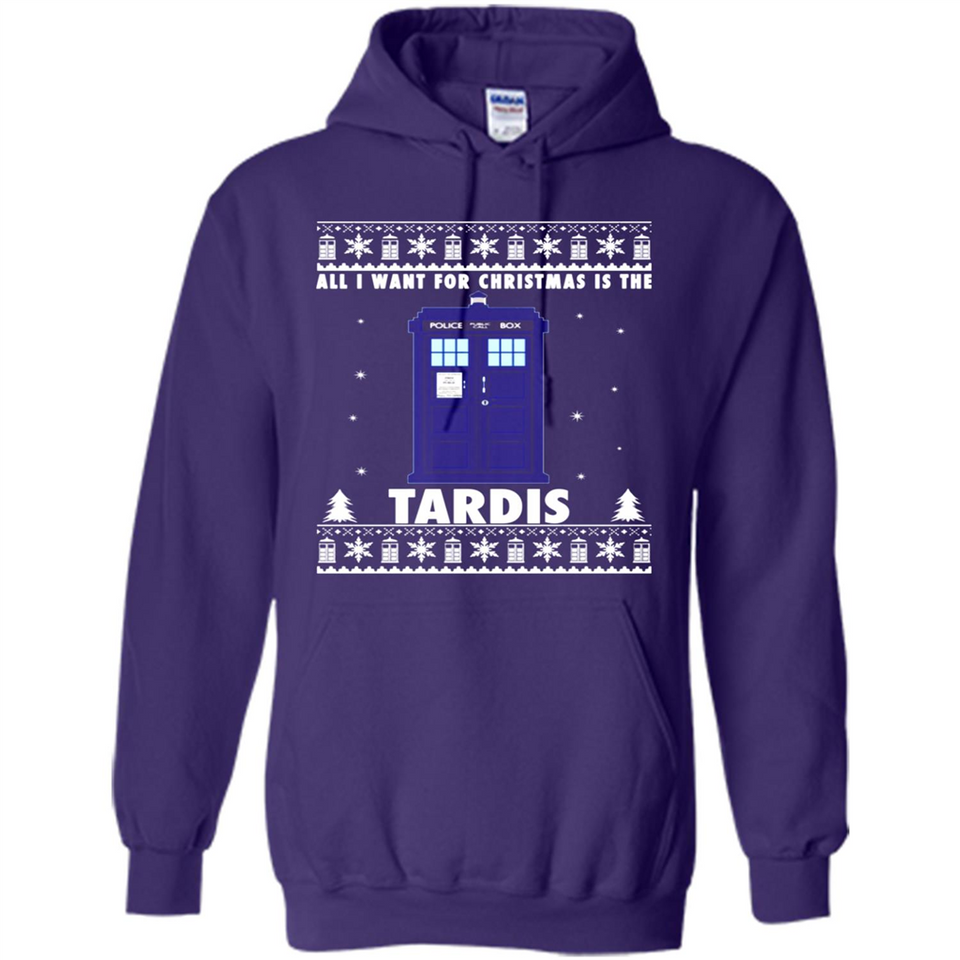 All I Want For Christmas Is The Tardis Ugly PINGPONG