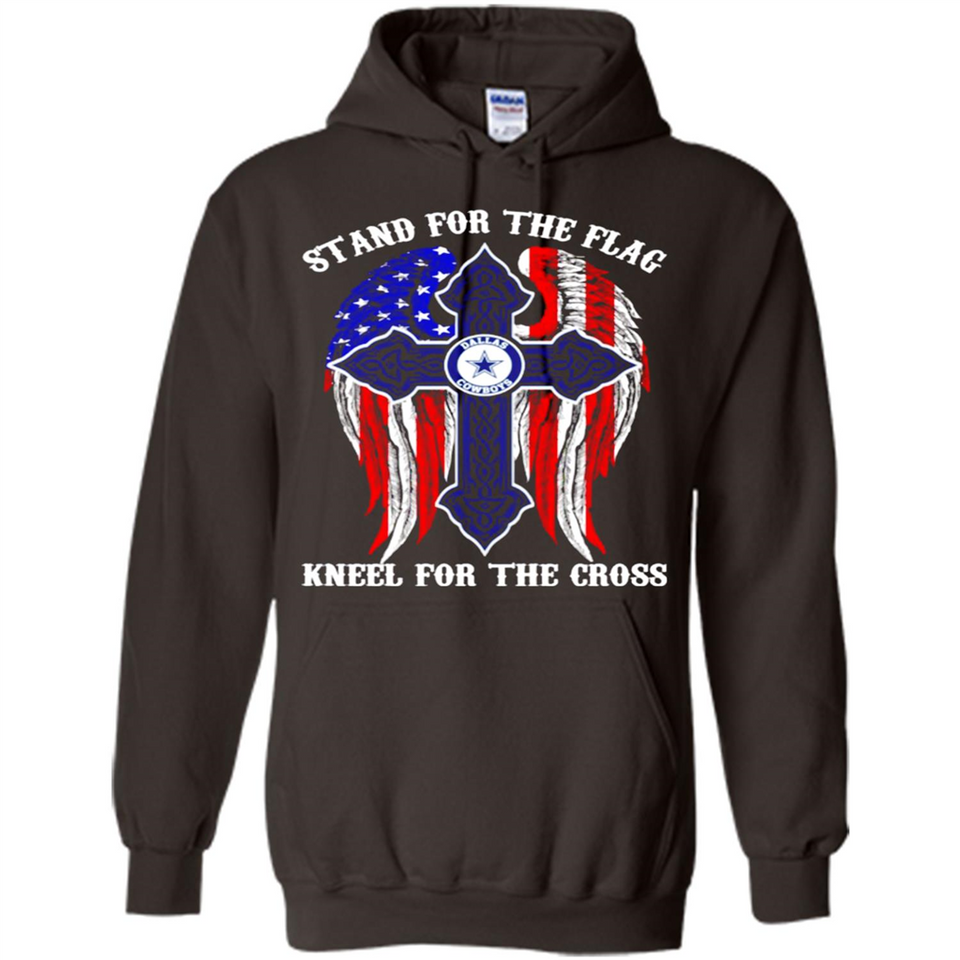 Dallas Cowboys - stand for the flag kneel for the cross