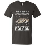 All I Want For Christmas Is The Millennium Falcon ugly PINGPONG