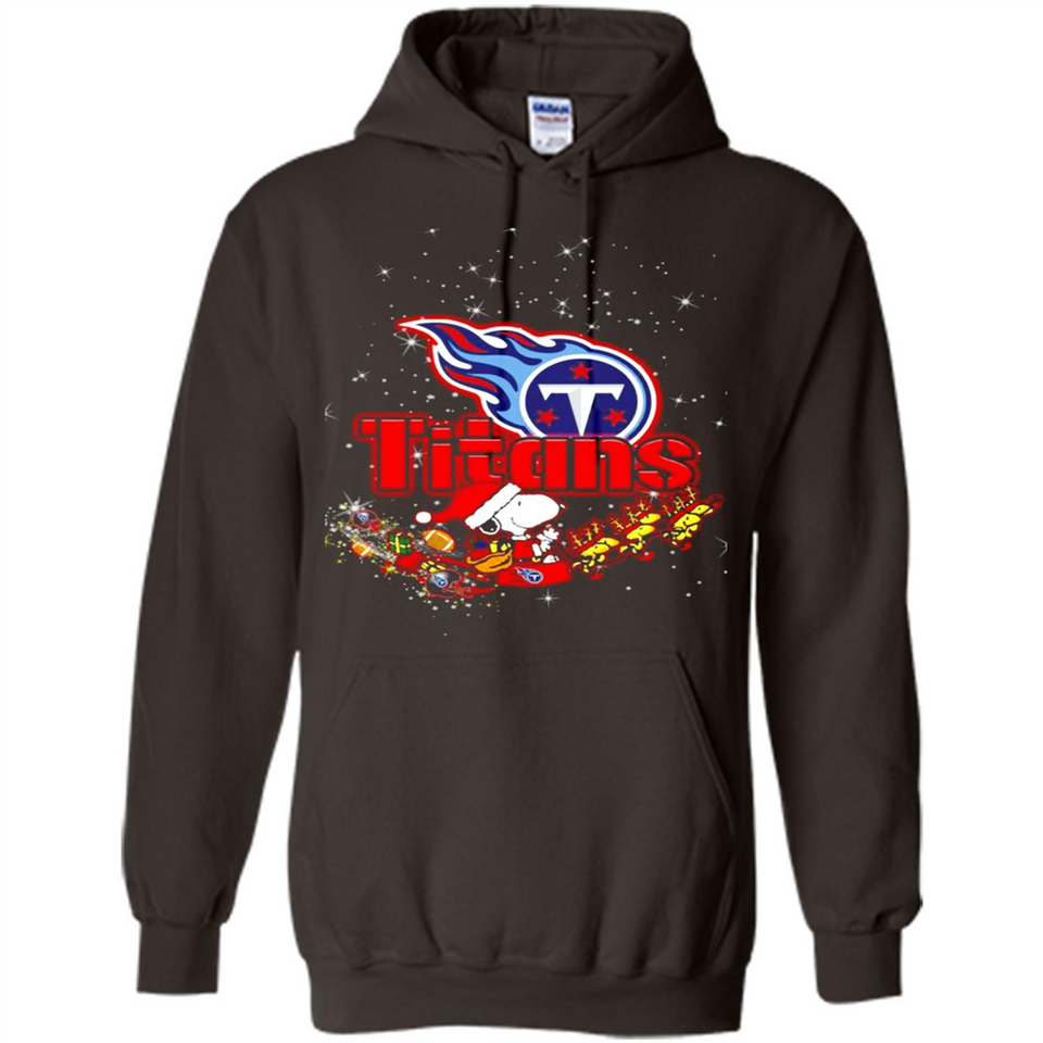 Snoopy Christmas Tennessee Titans - Hoodie