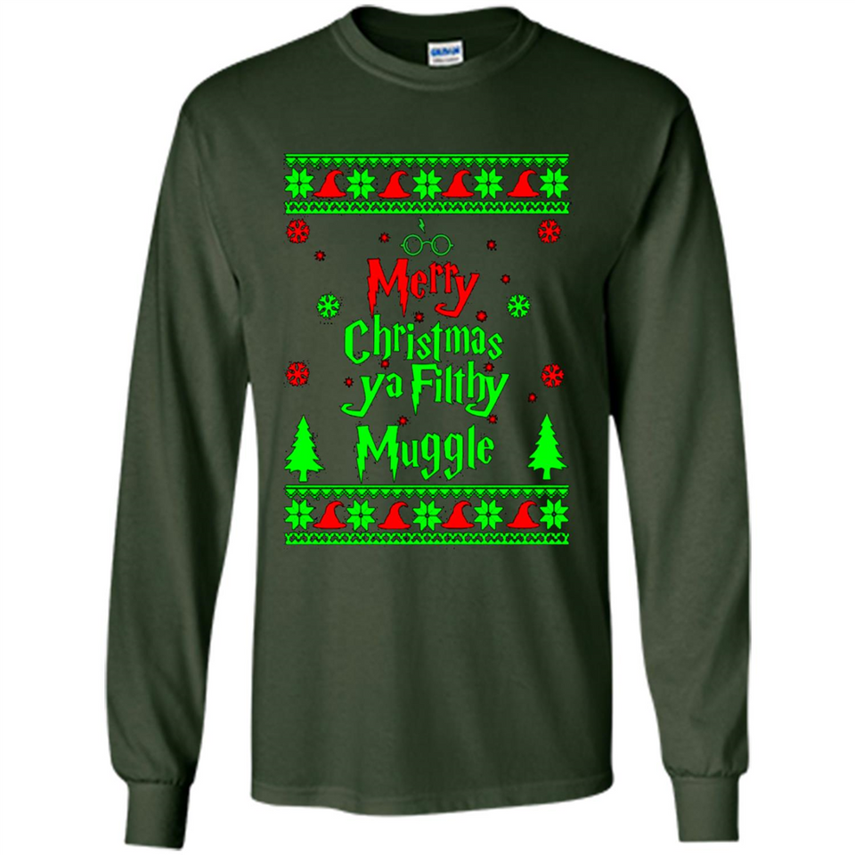 Merry Christmas ya filthy animal ugly sweater PINGPONG