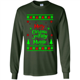 Merry Christmas ya filthy animal ugly sweater PINGPONG