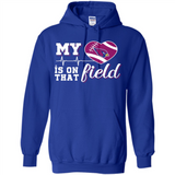 Arizona Cardinals Football My Heart is on that Field - Hoodie