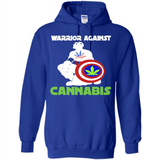 warrior against cannabis - Hoodie