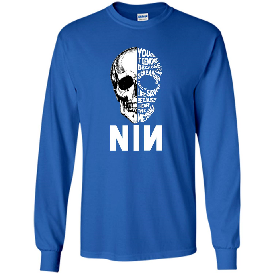you call it demonic because you hear the screaming NIN