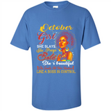 October Girl She Slays She Prays Beautiful Birthday PINGPONG