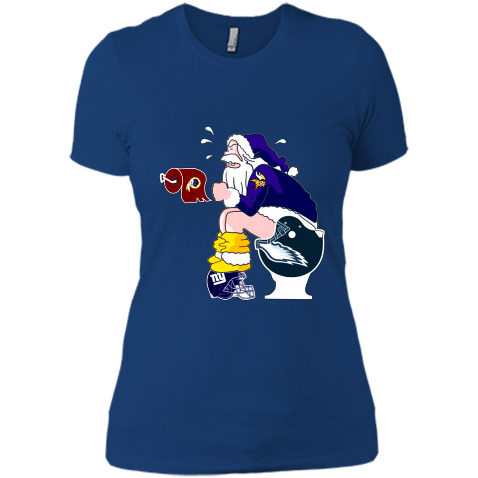 Minnesota Vikings Toilet Santa Claus PINGPONG