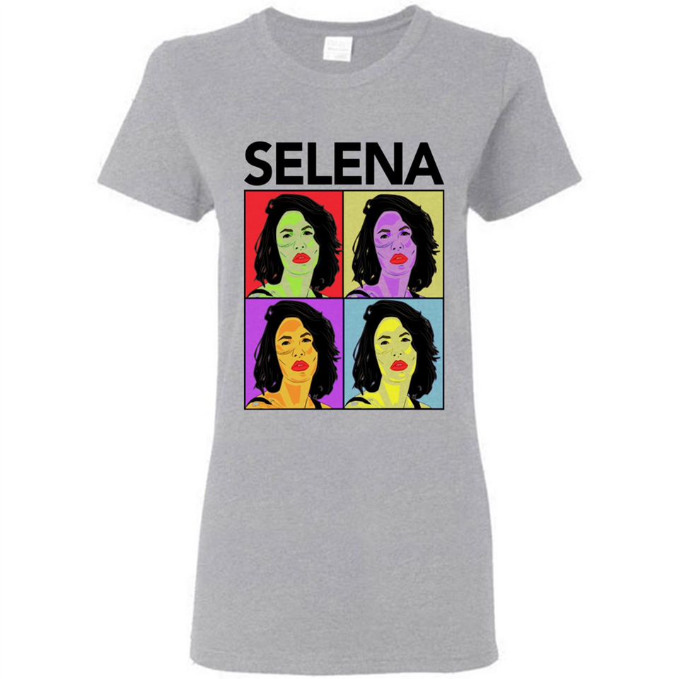 Selena Quintanilla Pop Art - Ladies Short-Sleeve