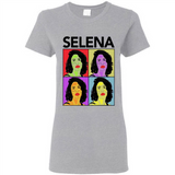 Selena Quintanilla Pop Art - Ladies Short-Sleeve