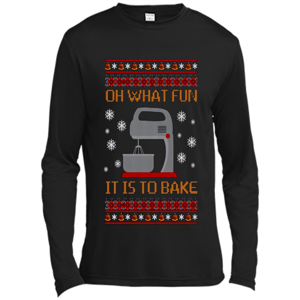 Oh What Fun It Is To Bake Ugly Christmas sweater Sweater PINGPONG