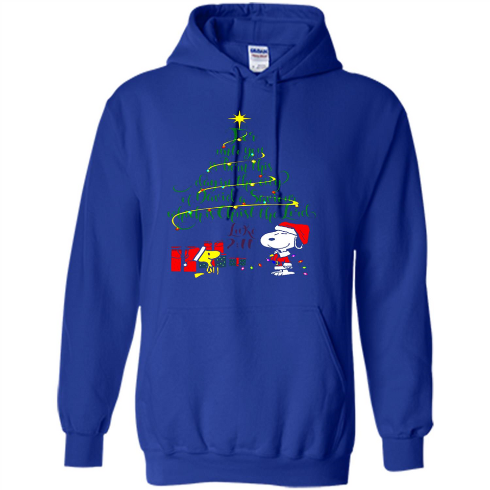 Snoopy Christmas Tree T-Shirt - Hoodie