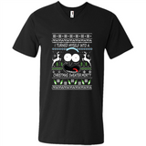 RICK AND MORTY-I TURNED MYSELF INTO A CHRISTMAS SWEATER MORTY UGLY XMAS SWEATER