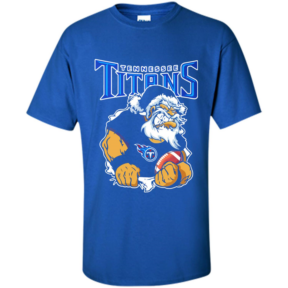Grumpy Santa Claus Tennessee Titans Football Team PINGPONG