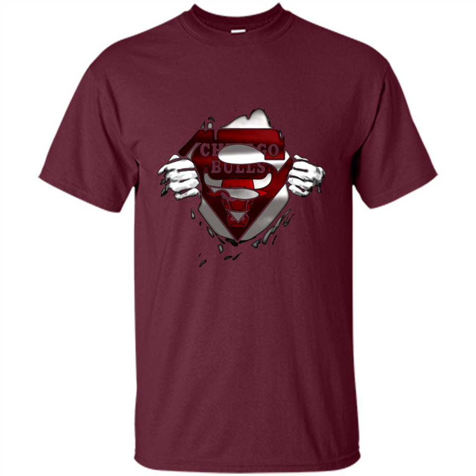 Chicago Bulls And Superman Fans - Shirt