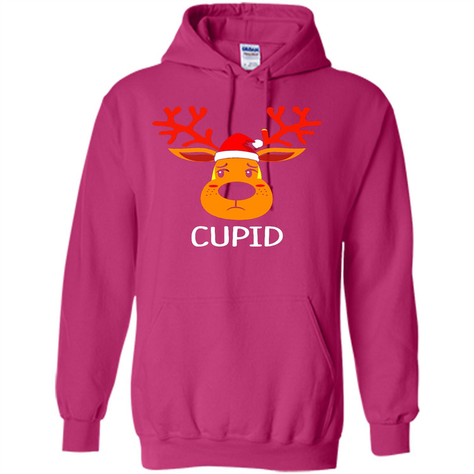 Cupid Santa Claus Funny Xmas Holiday T-Shirt - Hoodie