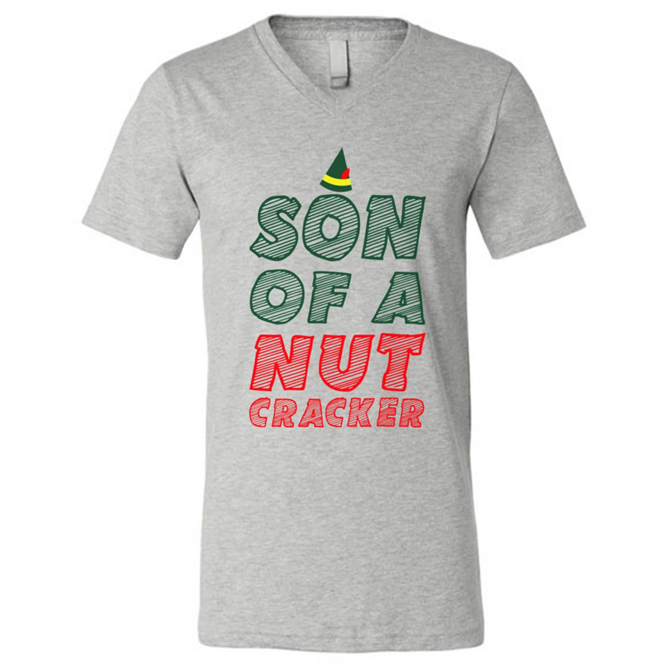 Son Of A Nutcracker - Canvas Unisex V-Neck