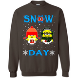 Snow Day Shirt For Cincinnati Bengals Vs Minion Fans pingpong