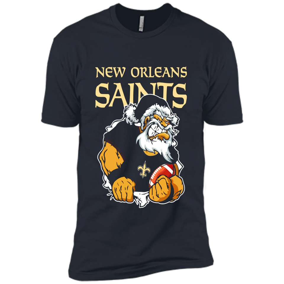 Grumpy Santa Claus New Orleans Saints Football Team PINGPONG
