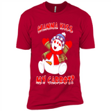 Snowman Wanna Kiss My Carrot Christmas - Premium Short Sleeve T-Shirt