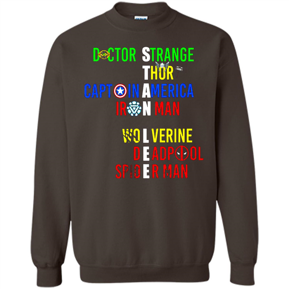 RIP Stan Lee Doctor Strange Thor Caption America Iron Man Shirt PINGPONG - Sweatshirt
