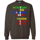 RIP Stan Lee Doctor Strange Thor Caption America Iron Man Shirt PINGPONG - Sweatshirt