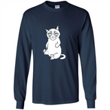 annoyed kitty touchy kitty grouchy ball of fur noody kitty PING PONG