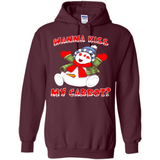 Snowman Wanna Kiss My Carrot Christmas - Hoodie