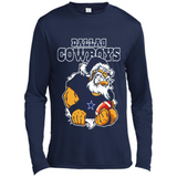 Grumpy Santa Claus Dallas Cowboys Football Team PINGPONG