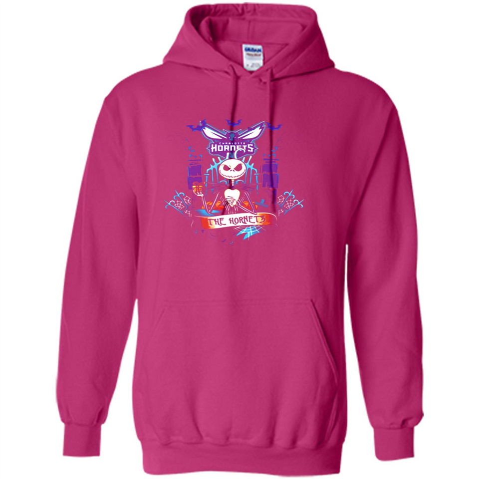 Charlotte Hornets Halloween The Nightmare Before Christmas - Hoodie