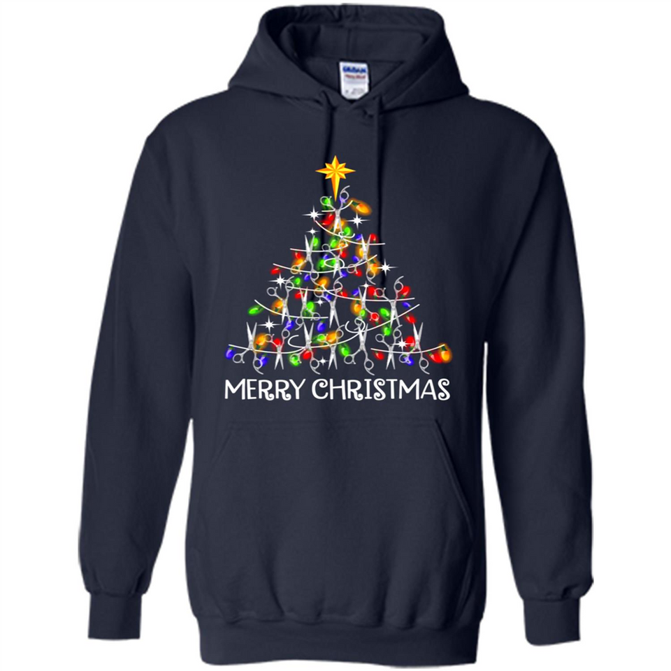 Hairstylist Merry Christmas Hairstylist Scissors Christmas Tree PING PONG