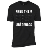 Peaceful Communities- Free Them Liberenlos Shirt PINGPONG - Premium Short Sleeve T-Shirt