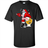 Tampa Bay Buccaneers Santa Claus Toilet