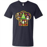 Chef Hat Christmas Ornament - Men's V-Neck