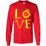Hair Stylist Love Sunflower Scissors PING PONG