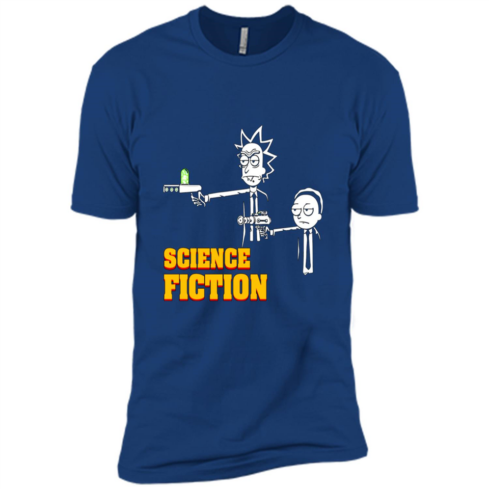 Science Fiction Rick and Morty Pulp Fiction