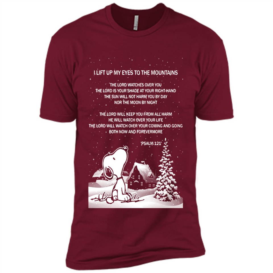 Snoopy Ugly Christmas - Premium Short Sleeve T-Shirt