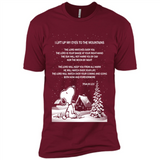 Snoopy Ugly Christmas - Premium Short Sleeve T-Shirt