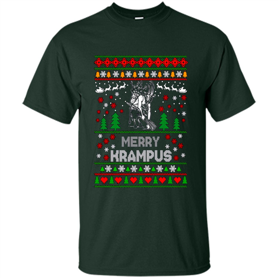 Merry Krampus Christmas sweatshirt PINGPONG