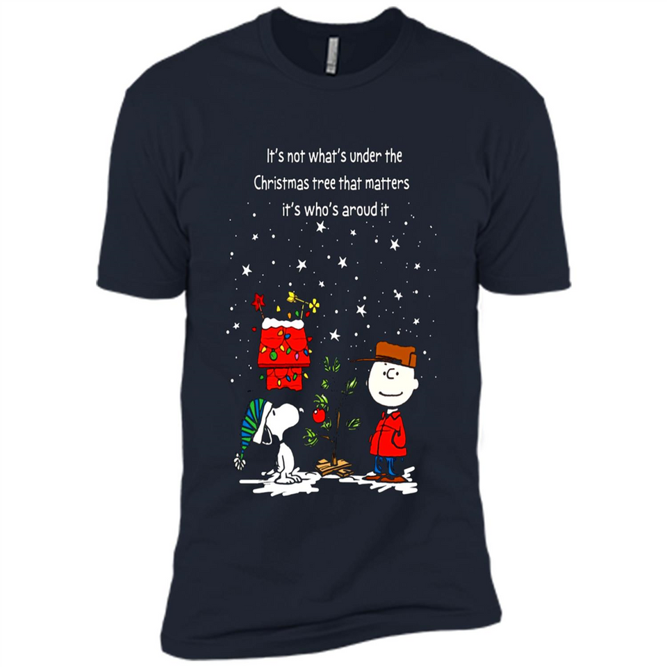It’s Not What’s Under The Christmas Tree Snoopy Charlie Brown PING PONG