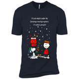 It’s Not What’s Under The Christmas Tree Snoopy Charlie Brown PING PONG