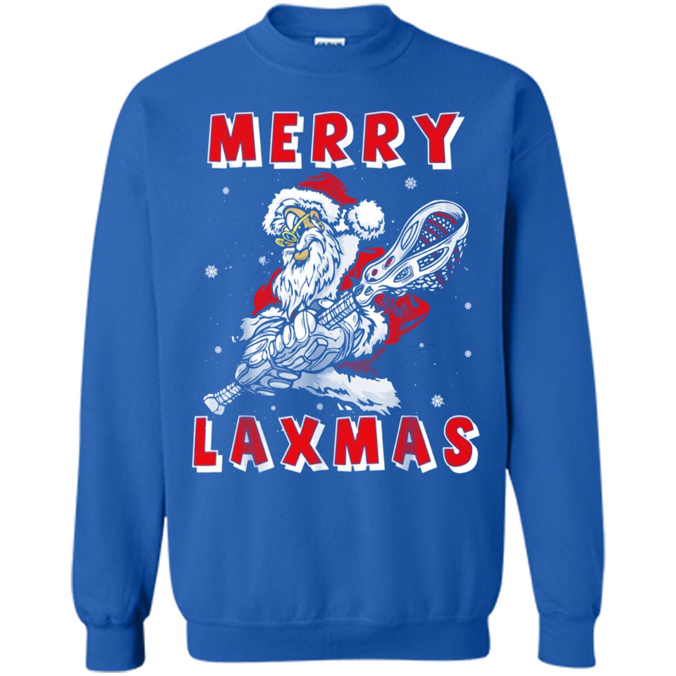 Lacrosse Merry Laxmas Santa - Sweatshirt