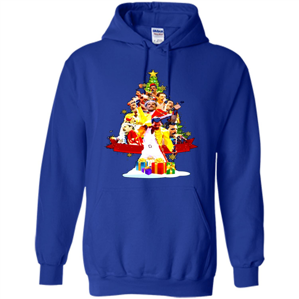 Freddie Mercury Christmas Tree Sweatshirt PING PONG