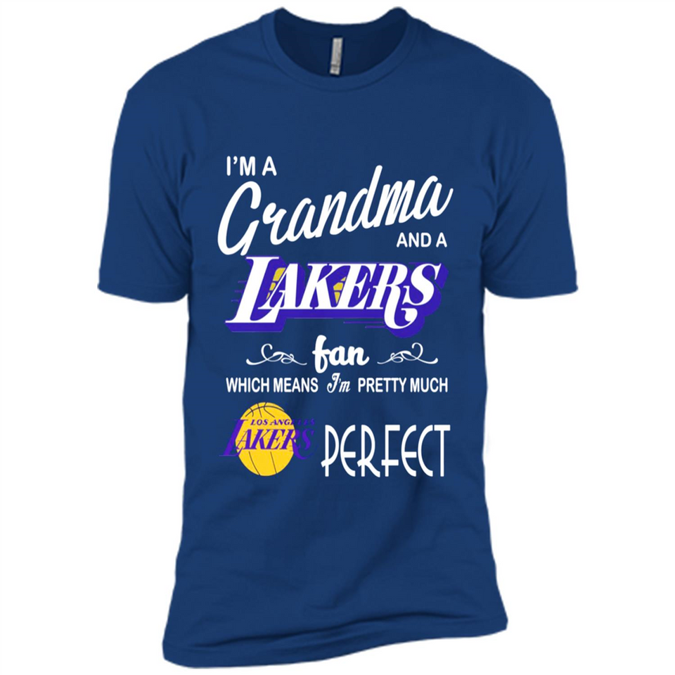 I'M A Grandma And A Los Angeles Lakers Fans