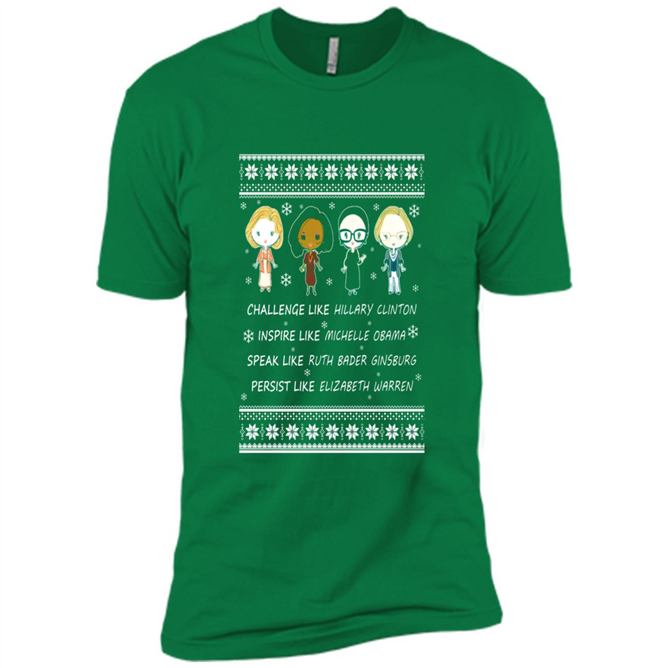 Nasty Women Michelle Hillary Warren Bader Christmas PINGPONG