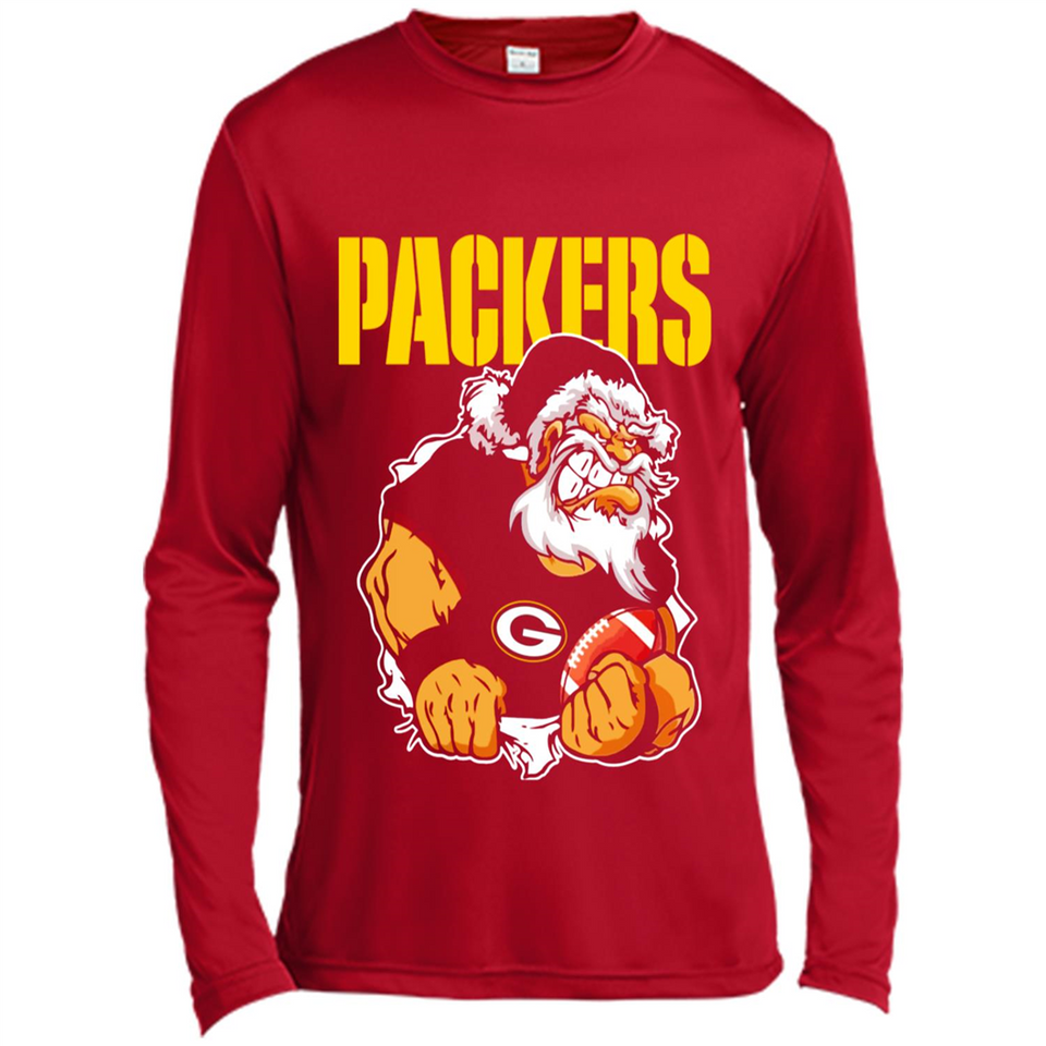 Grumpy Santa Claus Green Bay Packers Football Team PINGPONG