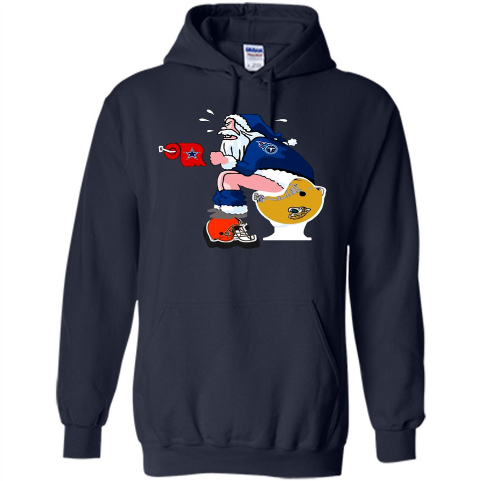 Tennessee Titans Santa Claus Toilet