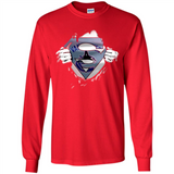 Vancouver Canucks And Superman Fans - Long Sleeve T-Shirt