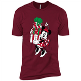 Disney Minnie Mouse Christmas Gift Sweatshirt - Premium Short Sleeve T-Shirt