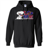 Snoopy loves NBA Cleveland Cavaliers - Hoodie